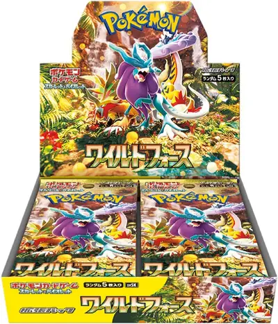 SV5K Wild Force booster box Japanese Pokemon Card