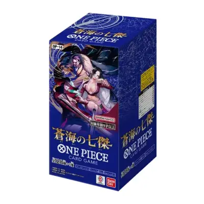 OP-14 The Azure Sea’s Seven Booster Box Japanese ONE PIECE CARD