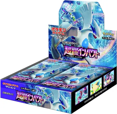 SM8 Super-Burst Impact Booster Box Japanese Pokemon Card