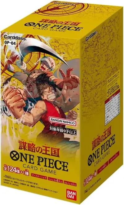 OP-04 KINGDOMS OF INTRIGUE booster box Japanese ONE PIECE CARD
