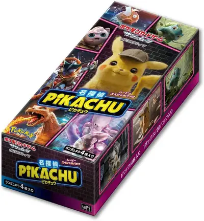 SMP2 Detective Pikachu Booster Box Japanese Pokemon Card