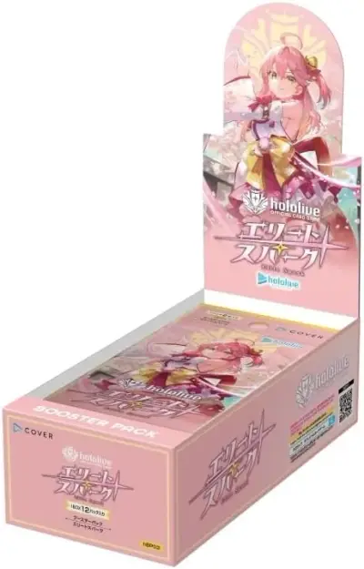 hololive OFFICIAL CG Booster Vol.3 Elite Spark Japanese Trading Card Booster Box
