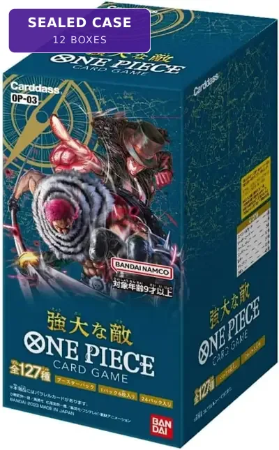 OP-03 PILLARS OF STRENGTH Sealed Case (12 boxes) Japanese ONE PIECE CARD
