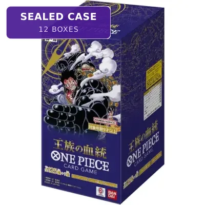 OP-10 ROYAL BLOOD Sealed Case (12 boxes) Japanese ONE PIECE CARD