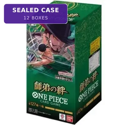 OP-12 Legacy of the Master Sealed Case (12 boxes) Japanese ONE PIECE CARD
