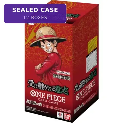 OP-13 Carrying on His Will Sealed Case (12 boxes) Japanese ONE PIECE CARD