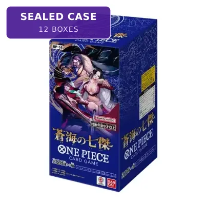 OP-14 The Azure Sea’s Seven Sealed Case (12 boxes) Japanese ONE PIECE CARD
