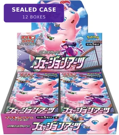 S8 Fusion Arts Sealed Case (12 boxes) Japanese Pokemon Card