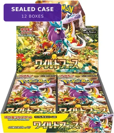 SV5K Wild Force Sealed Case (12 boxes) Japanese Pokemon Card