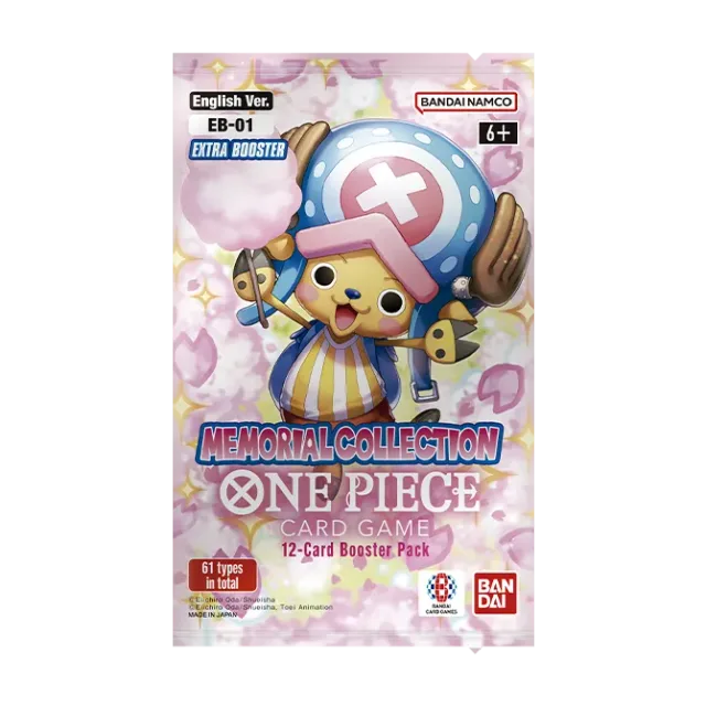EB-01 Memorial Collection Extra Booster Box English ONE PIECE CARD