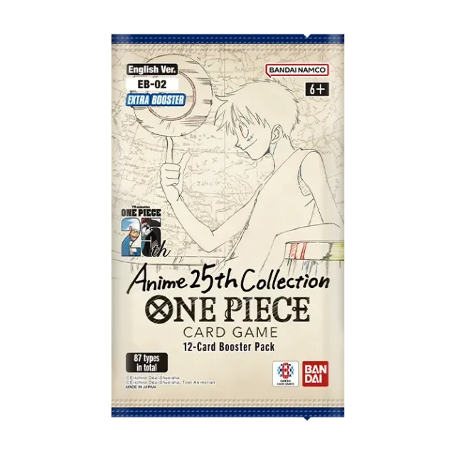 EB-02 Anime 25th Collection Extra Booster Box English ONE PIECE CARD