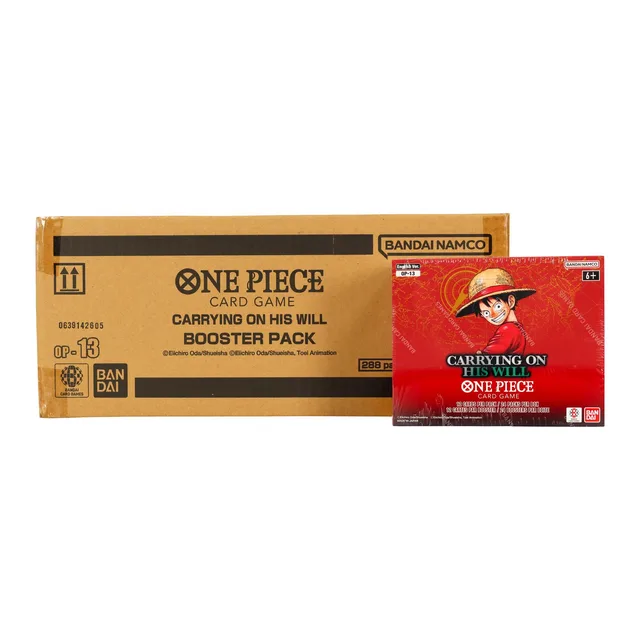 OP-13 Carrying On His Will Sealed Case (12 boxes) English ONE PIECE CARD
