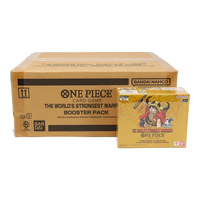 OP-17 The World's Strongest Warriors Sealed Case (12 boxes) English ONE PIECE CARD