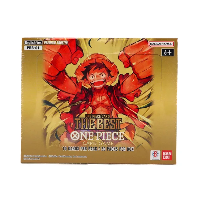 PRB-01 The Best Premium Sealed Case (10 boxes) English ONE PIECE CARD