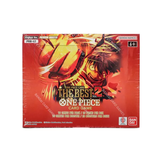 PRB-02 The Best Volume 2 Premium Booster Box English ONE PIECE CARD